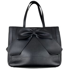 Karl Lagerfeld Black Tote Bag with Bow